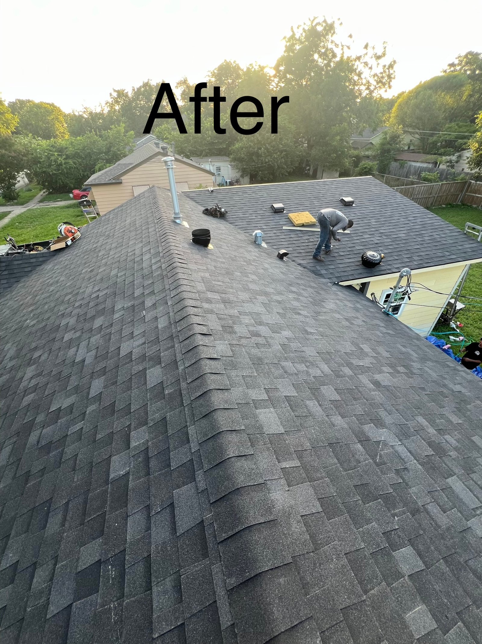 Roofing — After